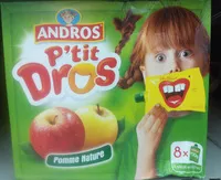 Mängden socker i P'tit Dros Pomme Nature