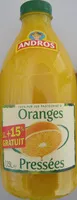 Mängden socker i Oranges Pressées