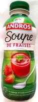 Mängden socker i Andros Soupe de fraises