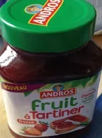 Mängden socker i Fruit à tartiner framboise