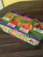 Mängden socker i Compote 4 variétés 4 x 100 g Pomme/Poires, Pomme /Fraise, Pomme/Abricot, Pomme Nature
