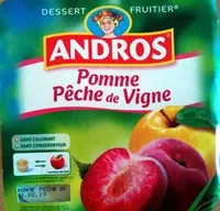 Mängden socker i Pomme pêche de vigne