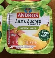 Mängden socker i Pomme Poire Sans Sucres Ajoutés
