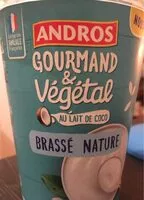 Mängden socker i Gourmand & végétal au lait de coco sans sucres ajoutés