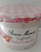 Mängden socker i Bonne Maman Yoghurt Rubarb and Strawberry