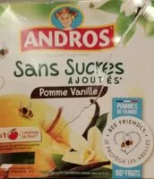 Mängden socker i Pomme vanille sans sucres ajoutés