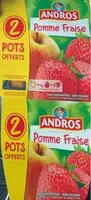 Mängden socker i Compote Pomme Fraise x8