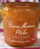 Mängden socker i Confiture de pêche
