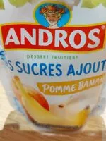 Mängden socker i Compote Andros sans sucres ajoutés