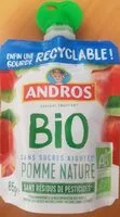 Mängden socker i Dessert fruitier bio pommes natures