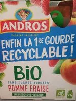 Mängden socker i Compote pomme fraise