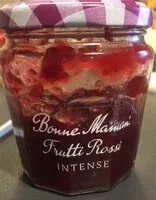 Mängden socker i Bonne Maman frutti rossi intense