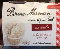 Mängden socker i Mon riz au lait aux céreales