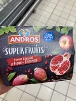 Mängden socker i Superfruits pomme grenade et figue de Barbarie