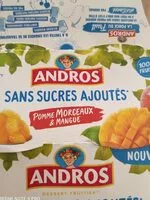 Mängden socker i Pomme morceaux et mangue