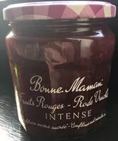 Mängden socker i Confiture fruits rouges intense
