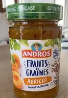 Mängden socker i Fruits et graines