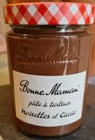 Mängden socker i Pâte à tartiner noisettes et cacao