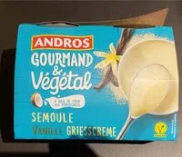 Mängden socker i Gourmand & Vegetal Semoule Vanille