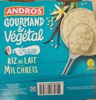 Mängden socker i Gourmand&vegetal riz au lait