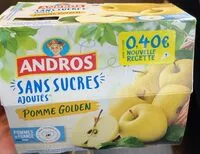 Mängden socker i Pomme golden