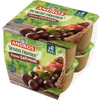 Mängden socker i Dessert fruitier Pomme Châtaigne