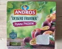 Mängden socker i Dessert fruitier pomme passion