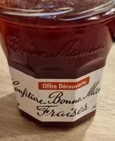 Mängden socker i Confiture Bonne Maman Fraises