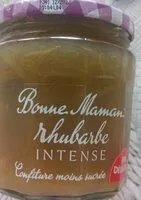 Mängden socker i Confiture de rhubarbe