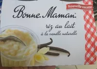 Mängden socker i Riz au lait à la vanille naturelle