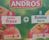 Mängden socker i Pomme nature et pomme fraise