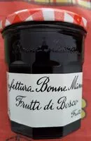 Mängden socker i Confettura frutti di bosco