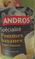 Mängden socker i spécialité pommes bananes