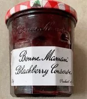 Mängden socker i Bonne maman blackberry conserve