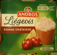 Mängden socker i Liégeois Pomme Châtaigne