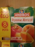 Mängden socker i Dessert fruitier pomme abricot