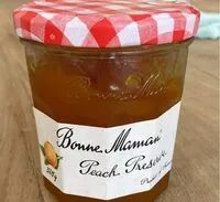 Mängden socker i Bonne Maman Peach Preserve