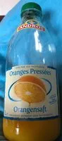 Mängden socker i Andros jus d'oranges pressées sans pulpe