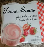 Mängden socker i Yaourt crémeux fraise framboise