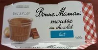 Mängden socker i mousse aux oeufs frais chocolat au lait