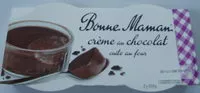 Mängden socker i crème au chocolat cuite au four Bonne Maman