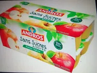 Mängden socker i Compote Pomme Sans Sucres Ajoutés