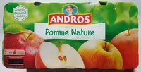 Mängden socker i dessert fruitier pommes nature