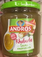 Mängden socker i Rhubarbe sans morceaux