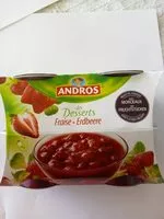 Mängden socker i Les desserts fraise avec morceaux