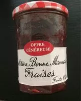 Mängden socker i Confiture Fraises