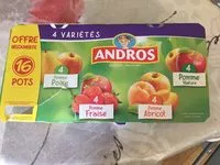 Mängden socker i Compote 4 variétés