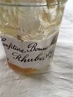 Mängden socker i Confiture rhubarbe