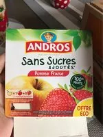 Mängden socker i Compotes pomme fraise
