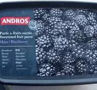 Mängden socker i Purée de mûre sucrée